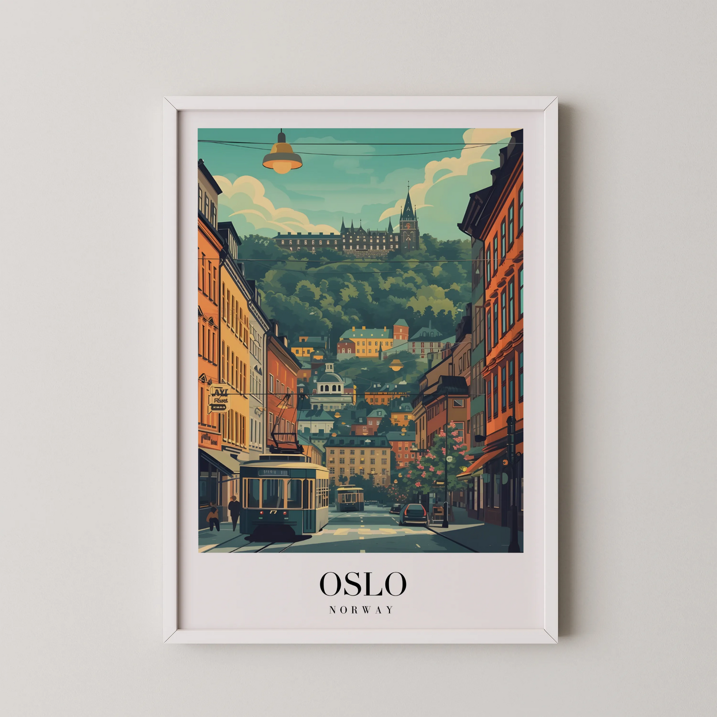 Oslo, Norway, City Prints