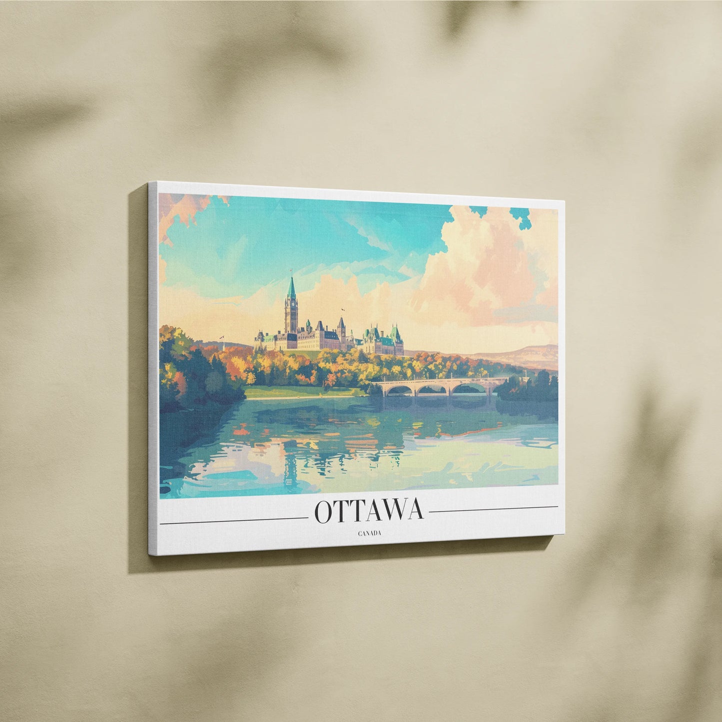 Ottawa, Canada, City Print