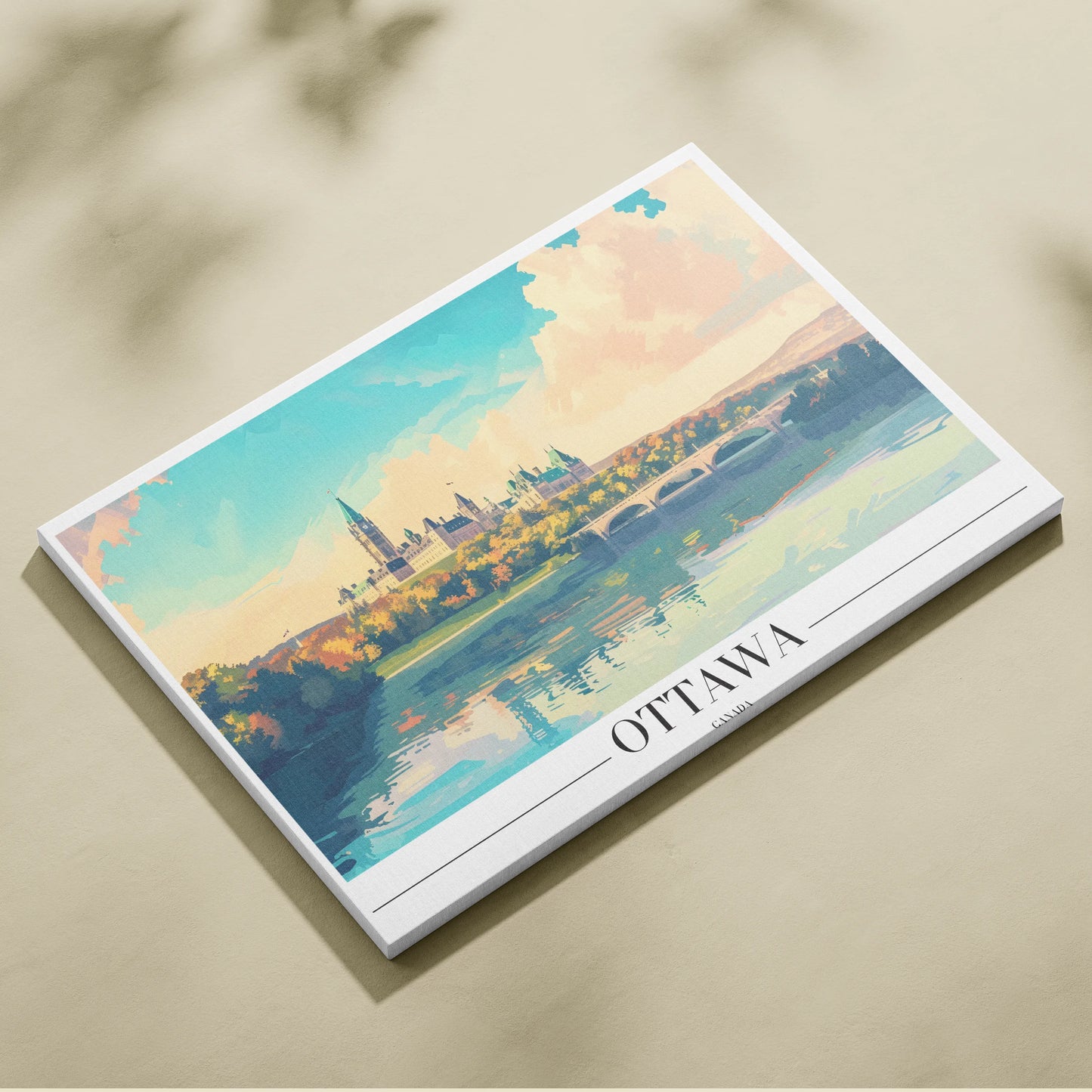 Ottawa, Canada, City Print
