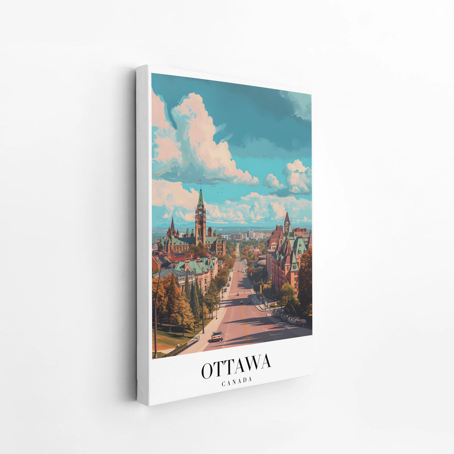 Ottawa, Canada, City Print