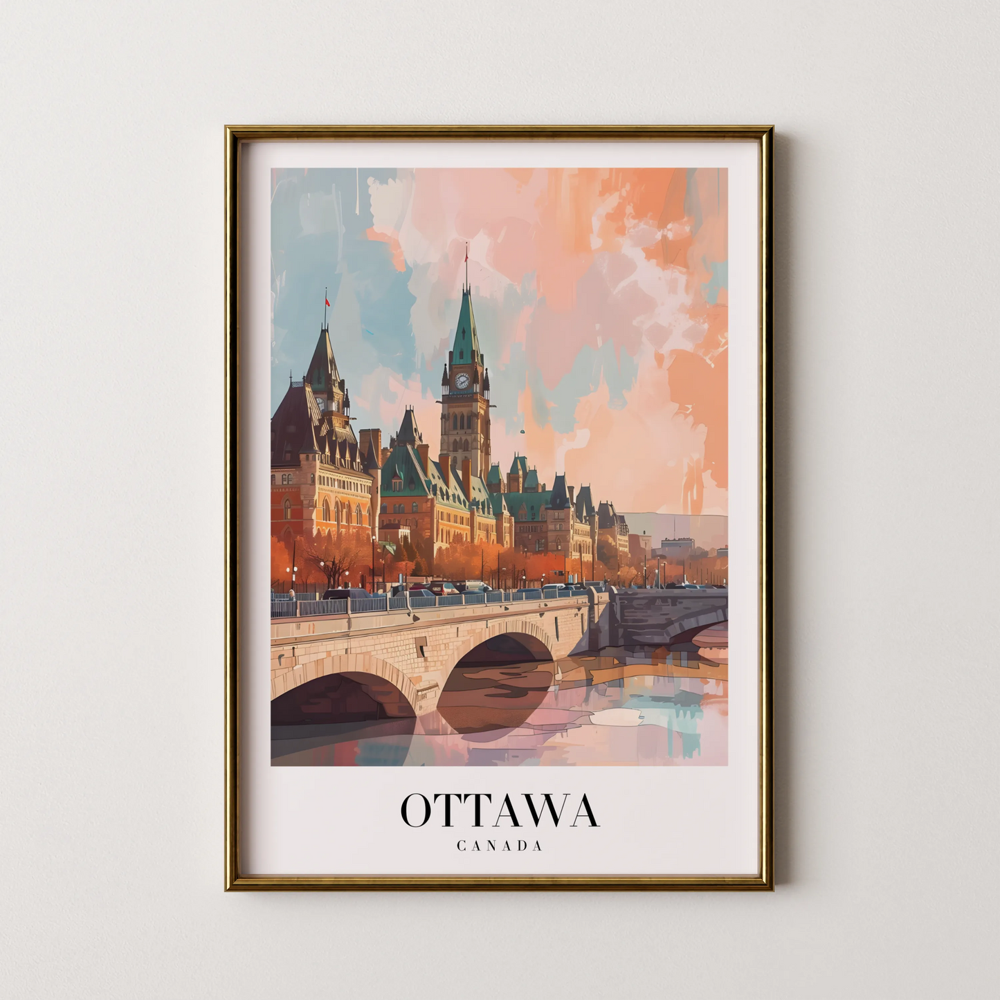 Ottawa, Canada, City Prints