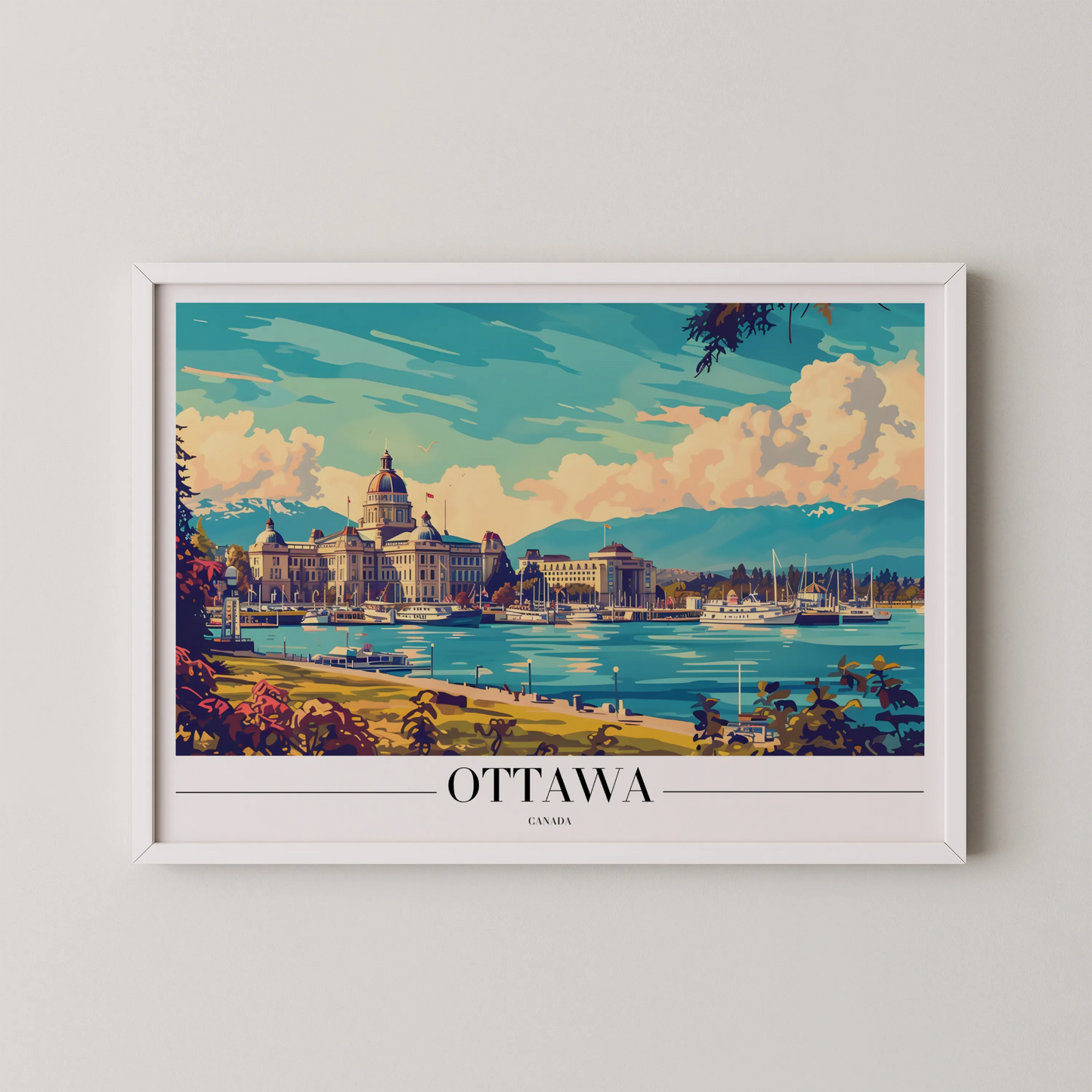 Ottawa, Canada, City Prints