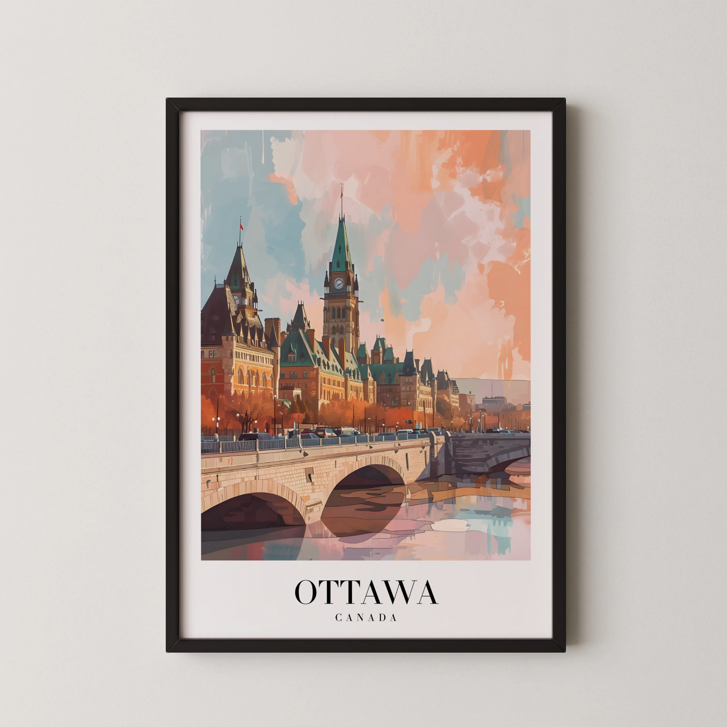 Ottawa, Canada, City Prints