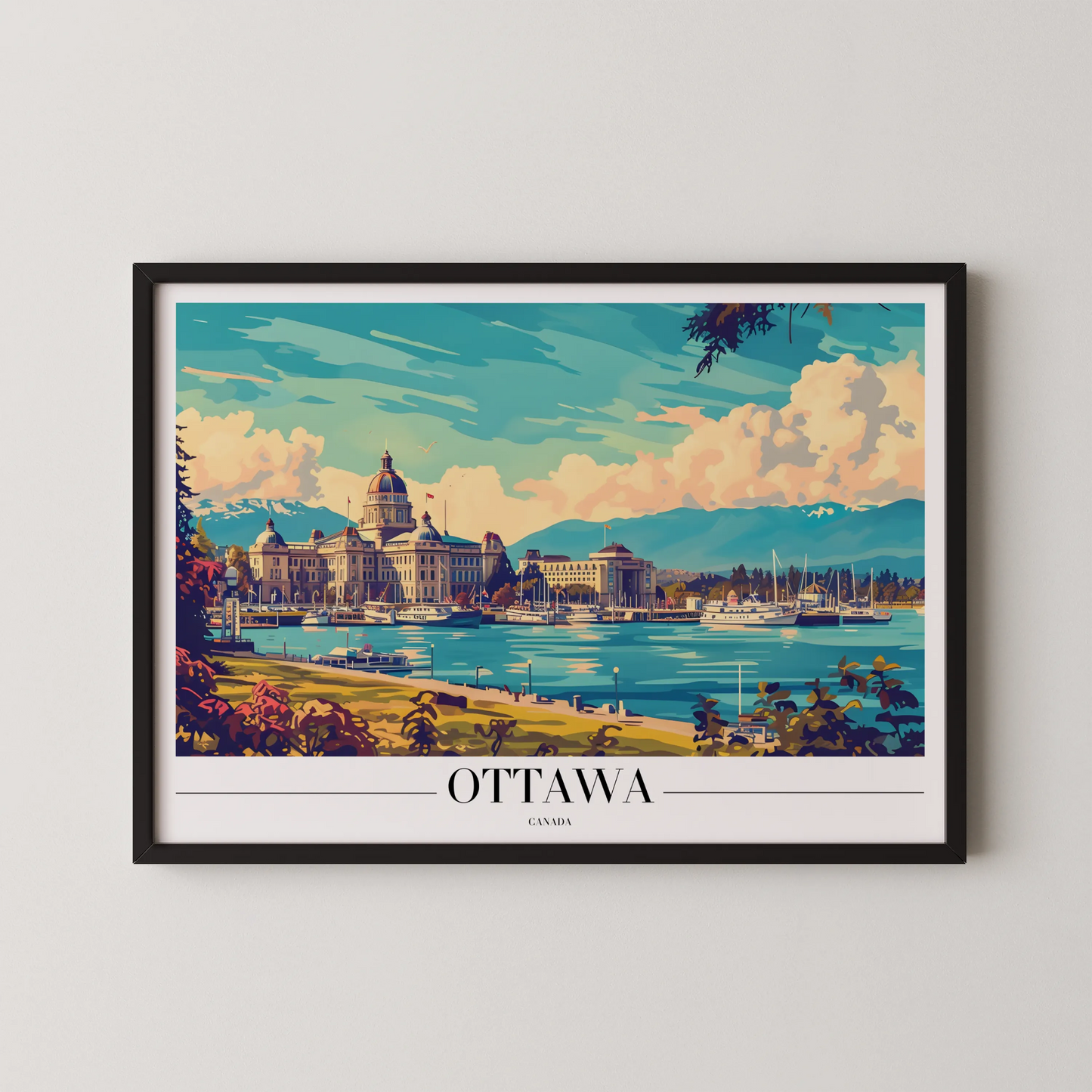 Ottawa, Canada, City Prints