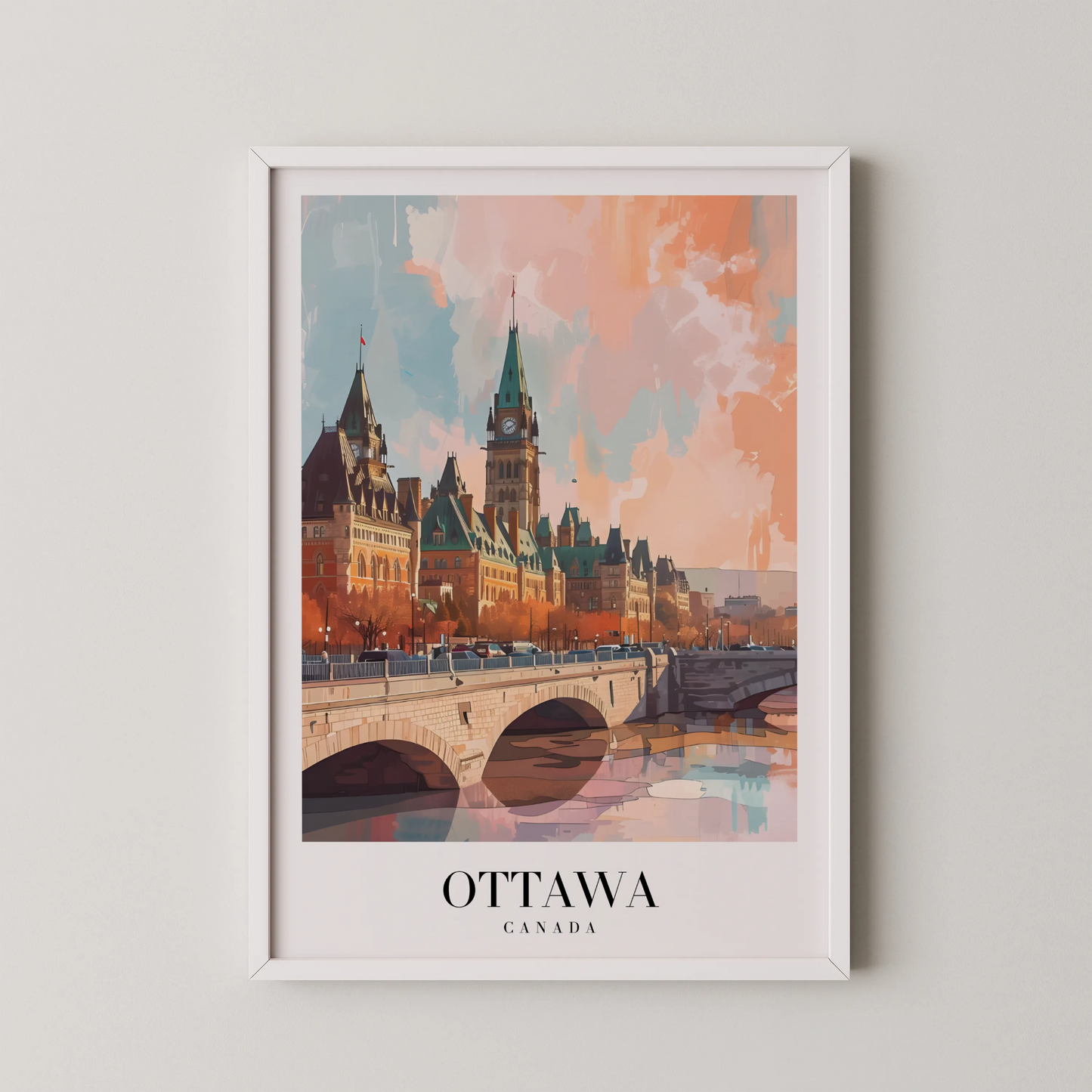 Ottawa, Canada, City Prints