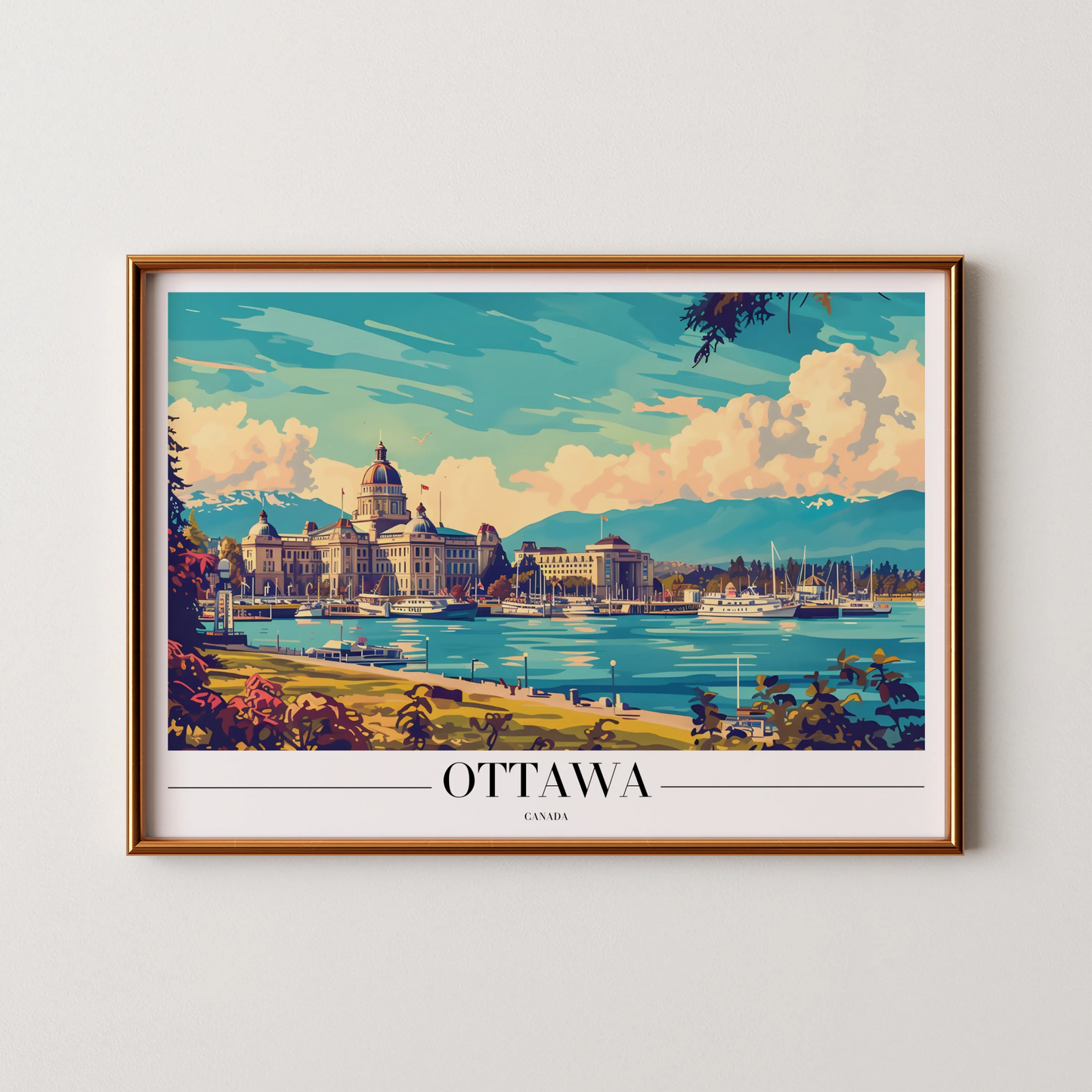 Ottawa, Canada, City Prints