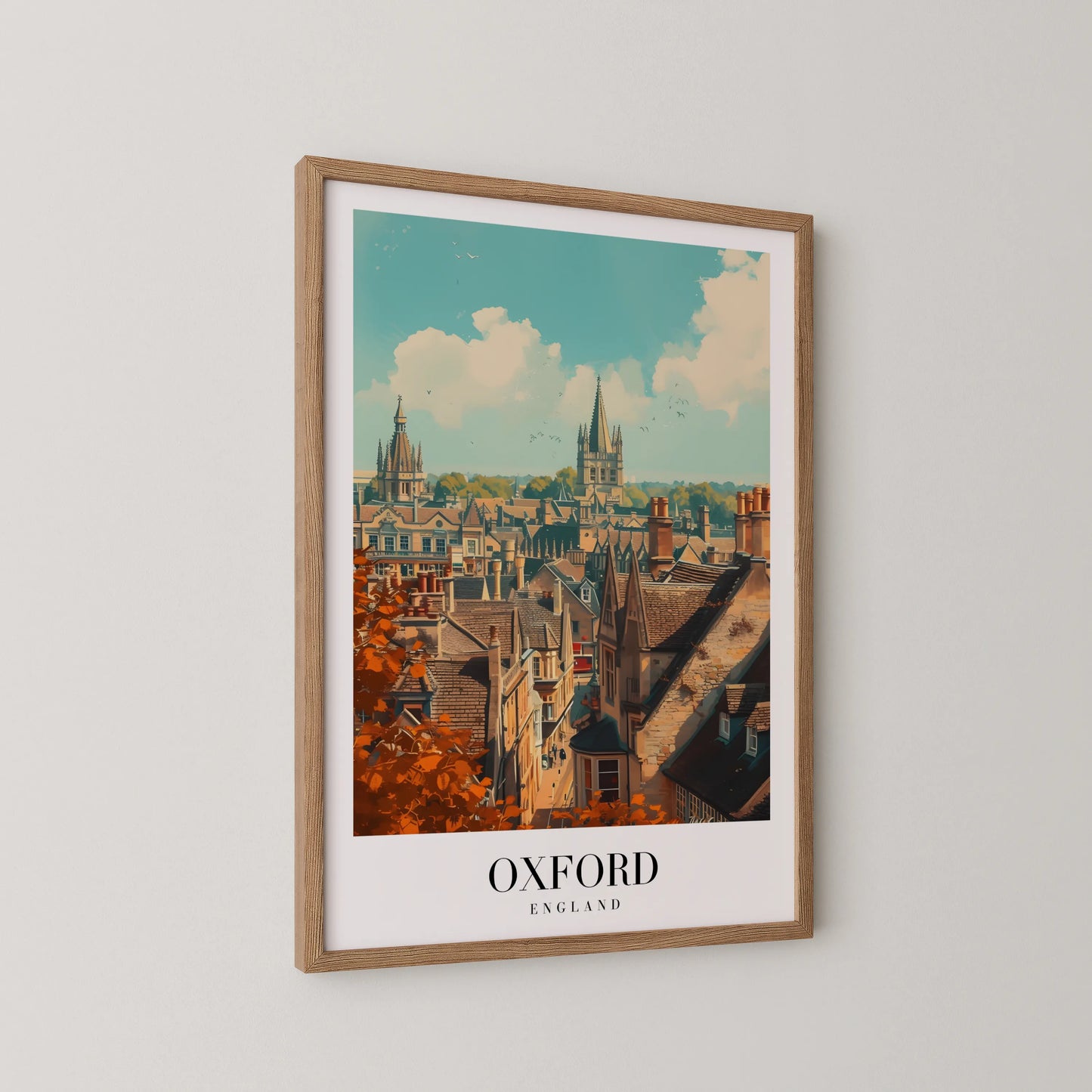Oxford, England, City Prints