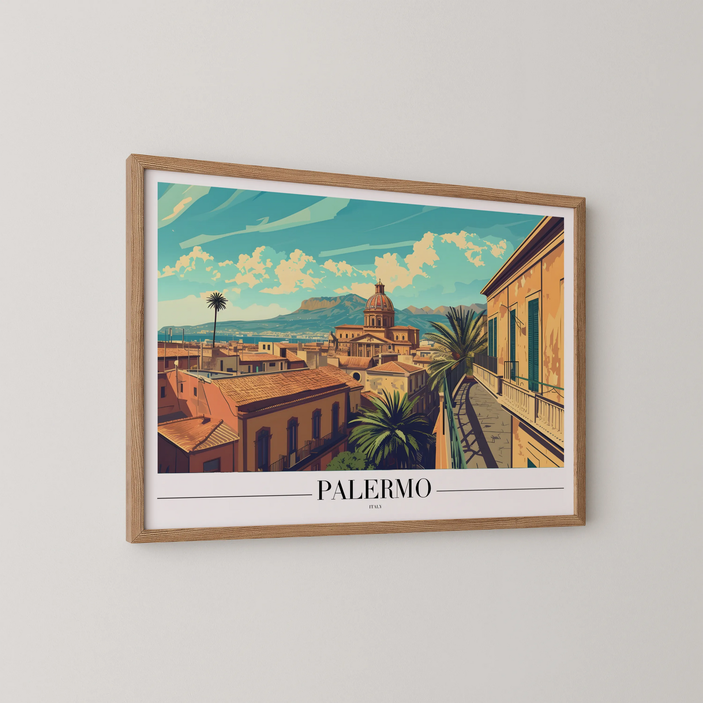 Palermo, Italy, City Prints