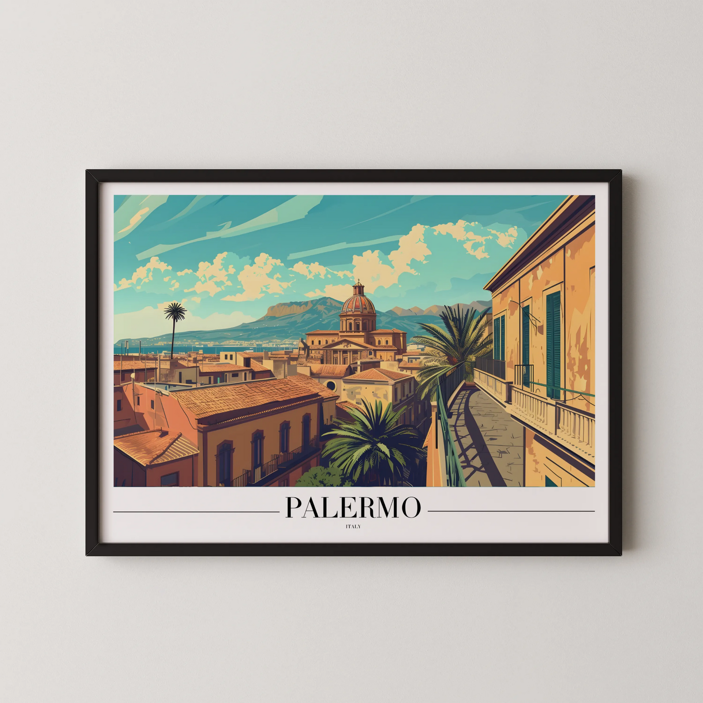 Palermo, Italy, City Prints