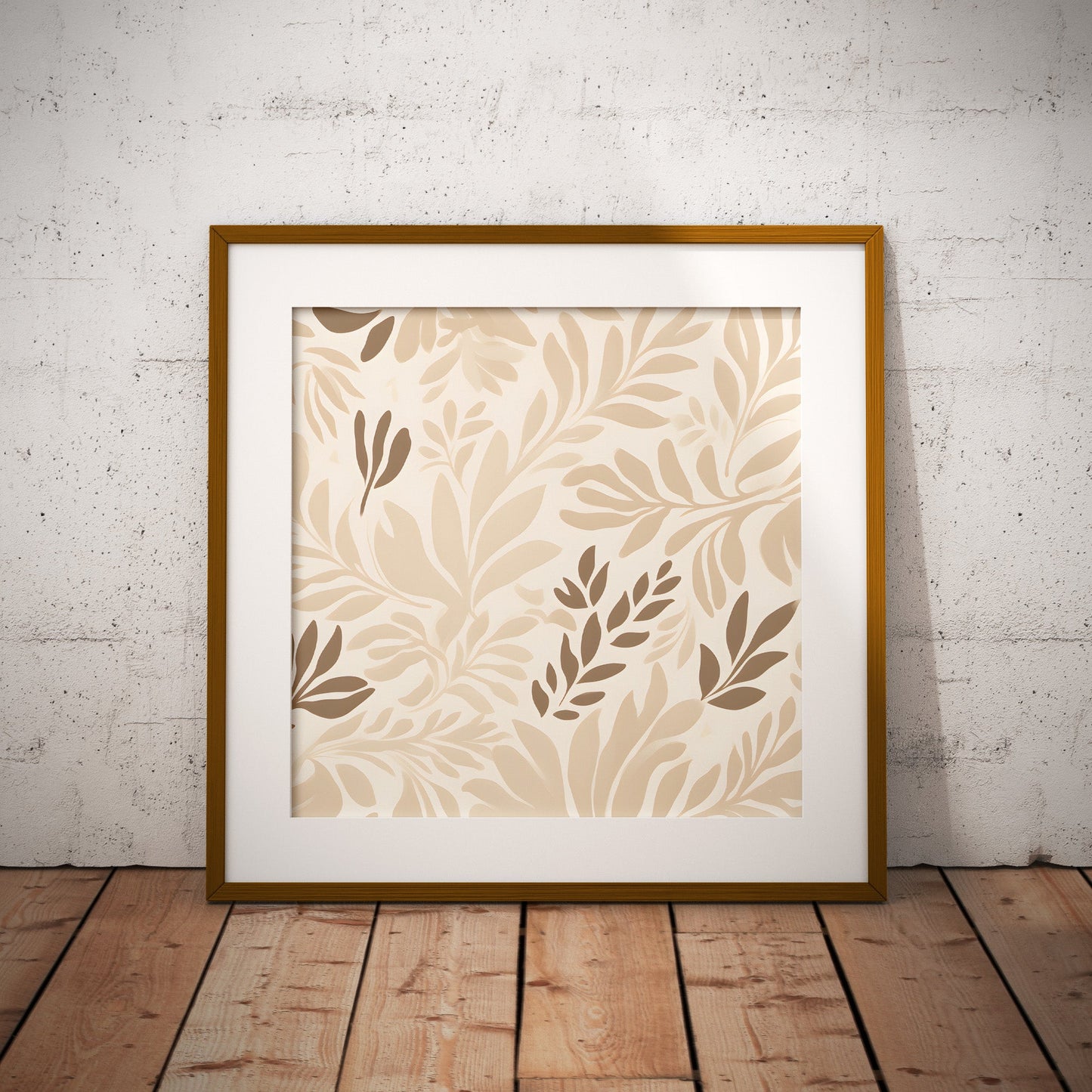Soft Botanical Pattern