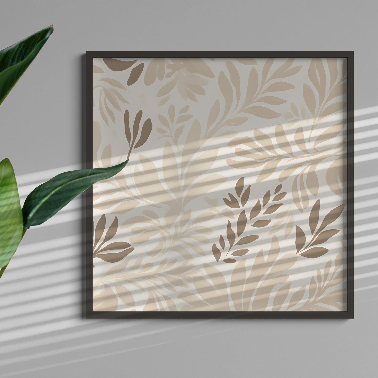 Soft Botanical Pattern