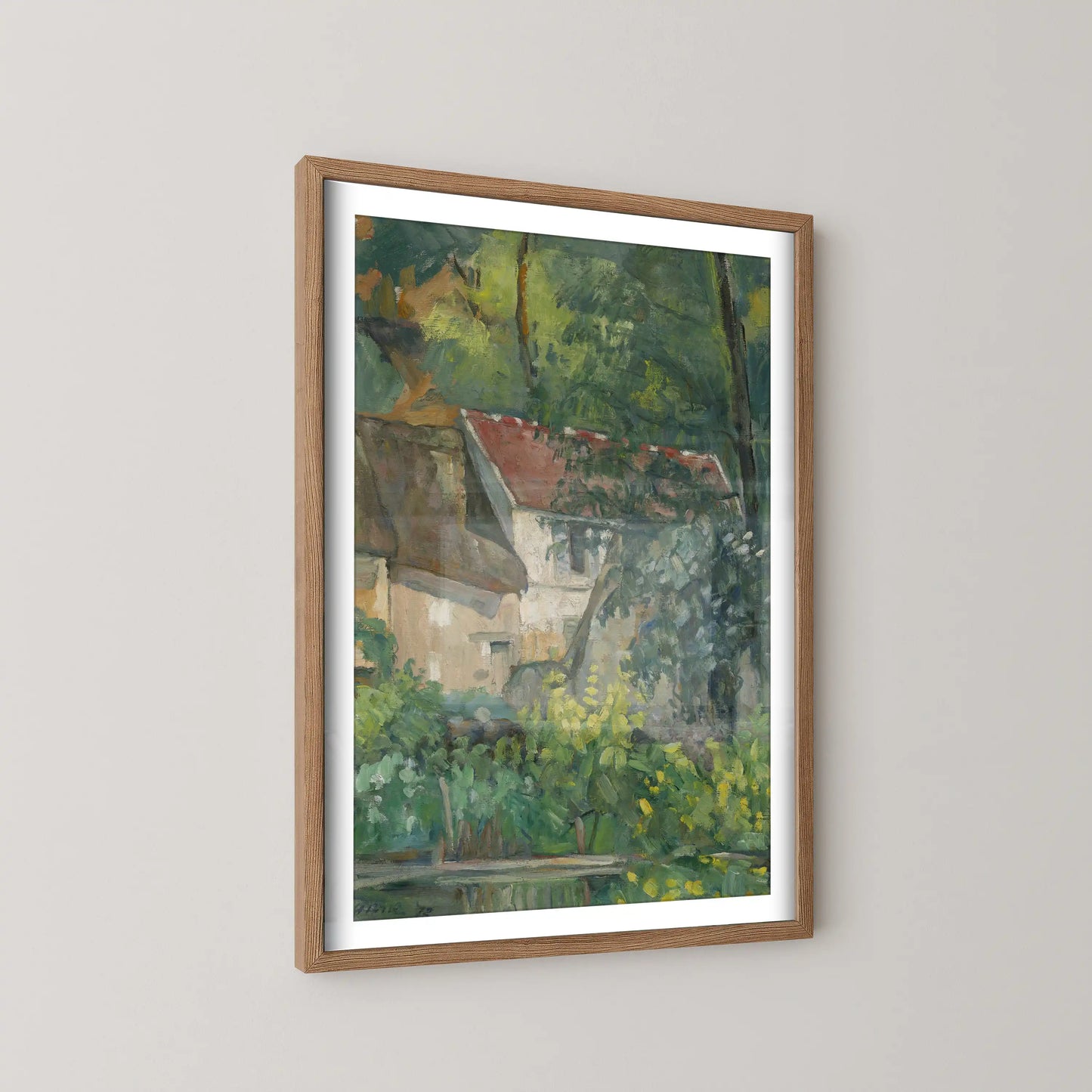 House of Père Lacroix by Paul Cézanne (1873)