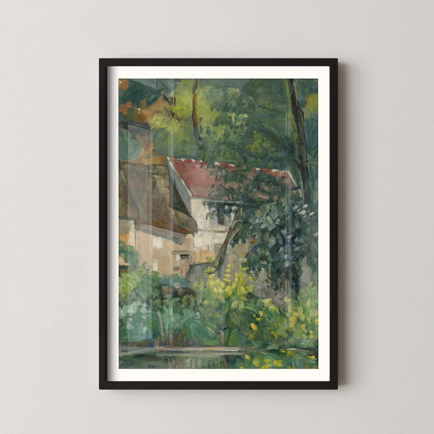 House of Père Lacroix by Paul Cézanne (1873)