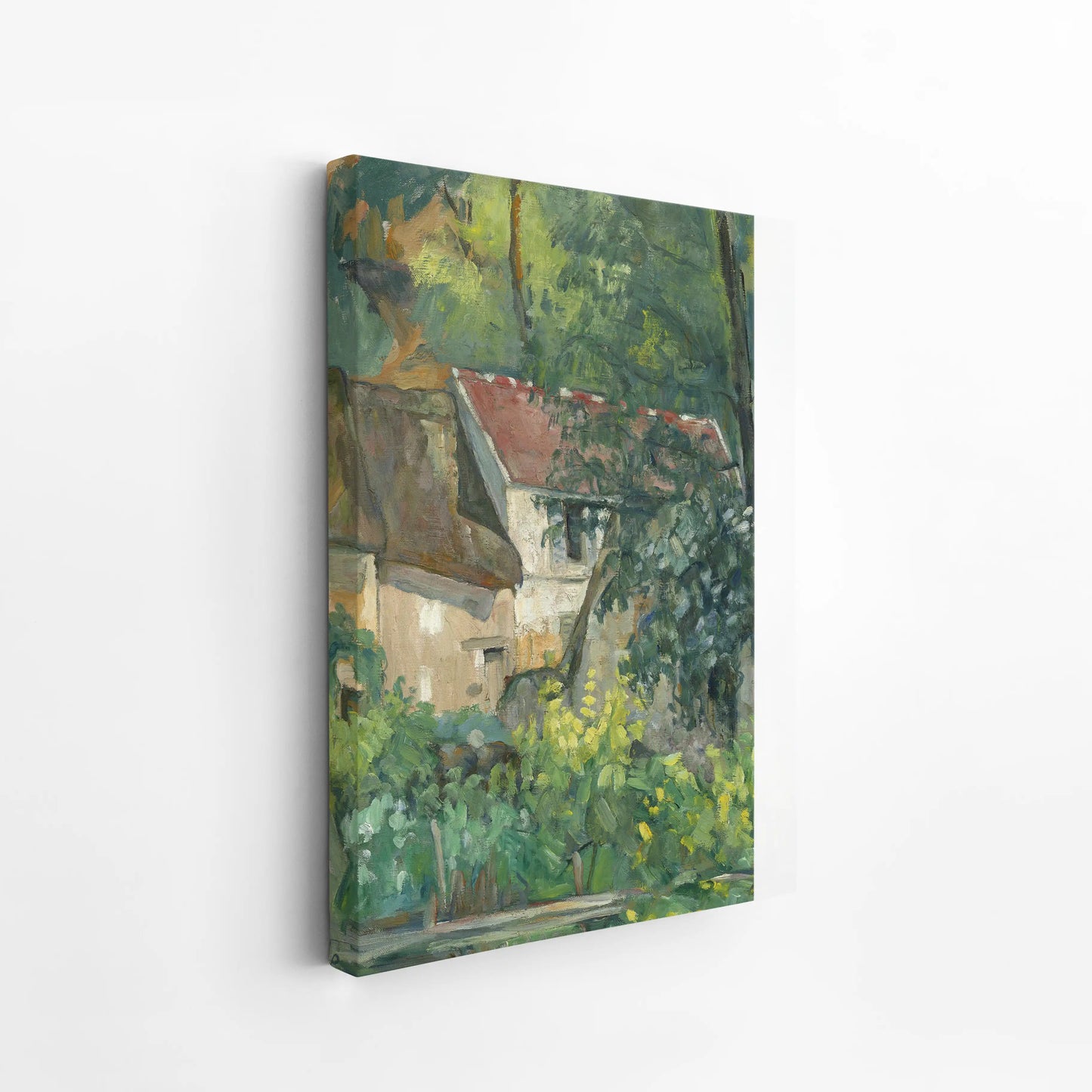 House of Père Lacroix by Paul Cézanne (1873)