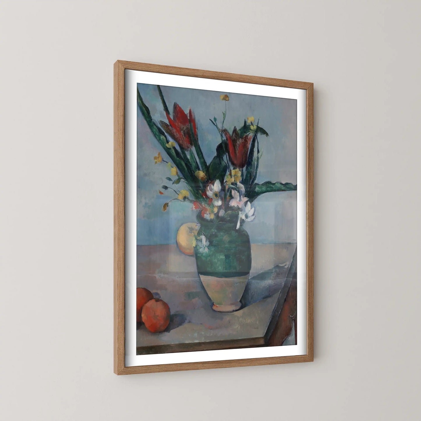 The Vase of Tulips by Paul Cézanne (1890)