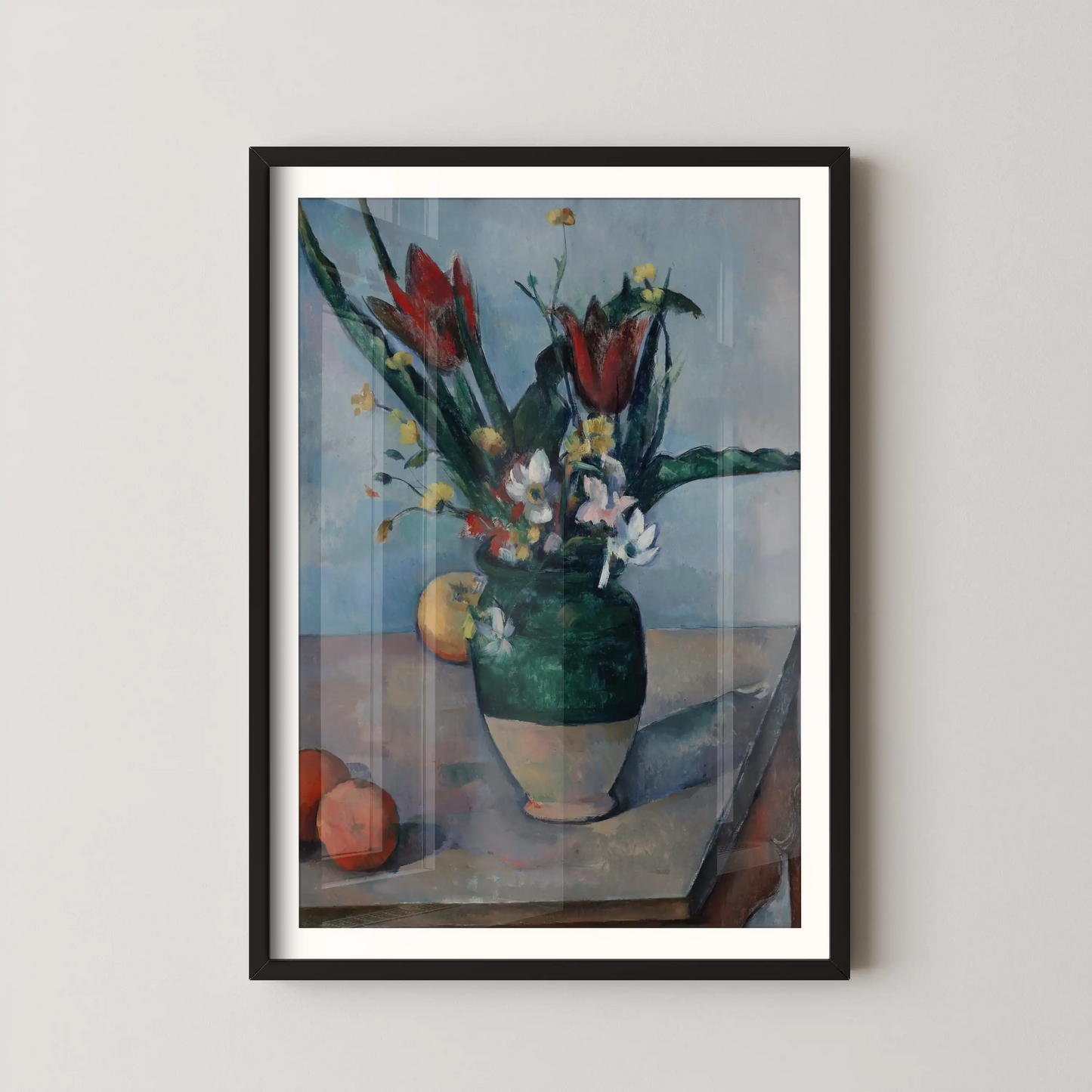 The Vase of Tulips by Paul Cézanne (1890)