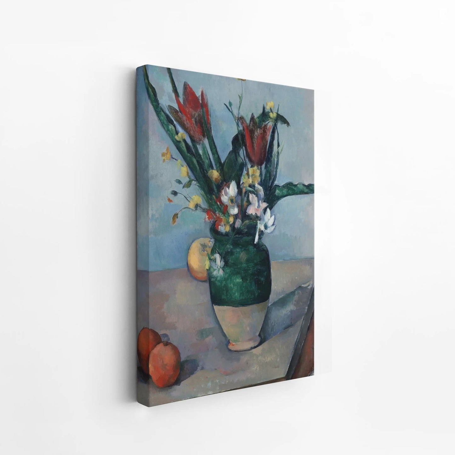 The Vase of Tulips by Paul Cézanne (1890)