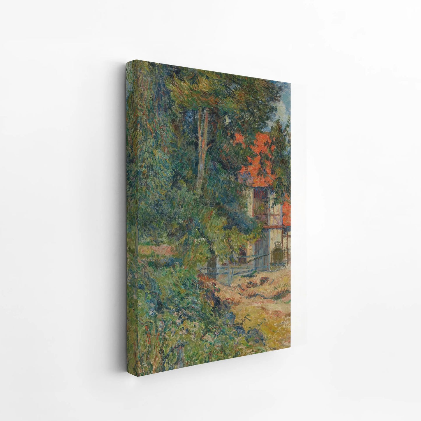 Etable près de Dieppe II by Paul Gauguin (1885)