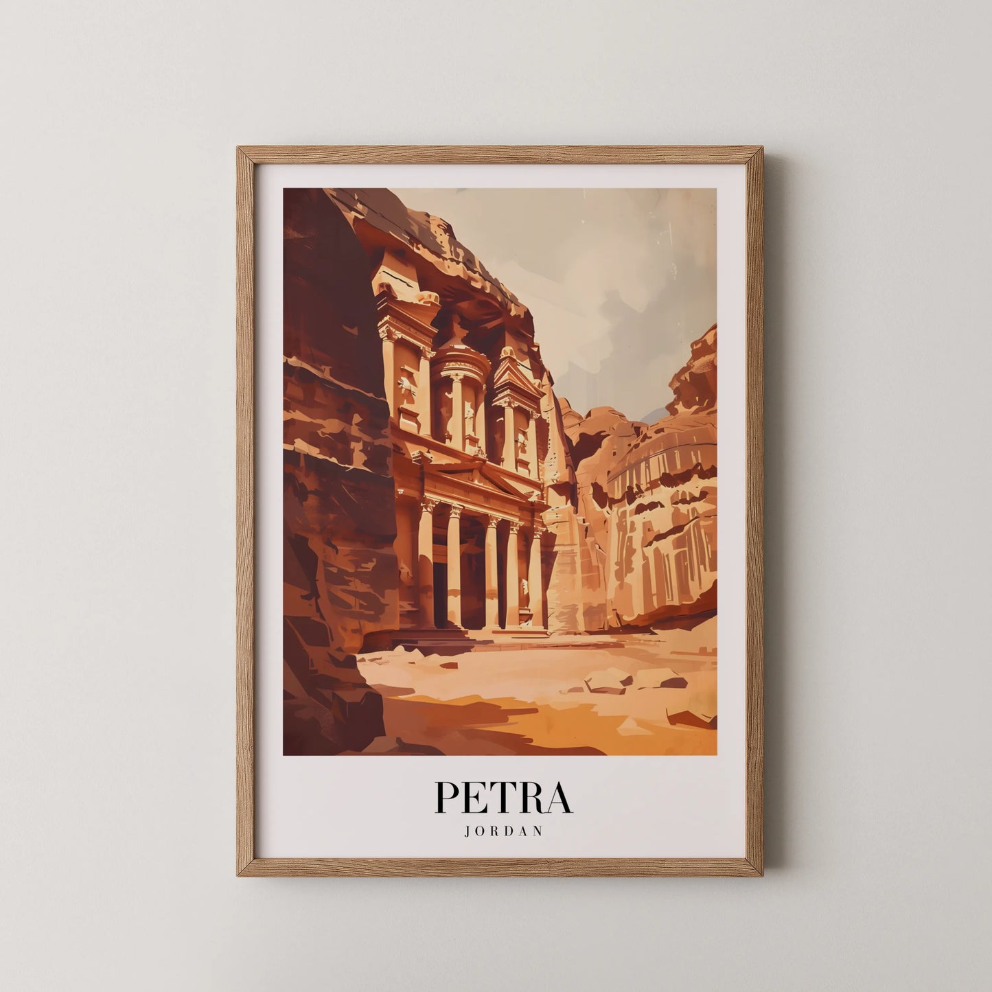 Petra, Jordan, City Prints