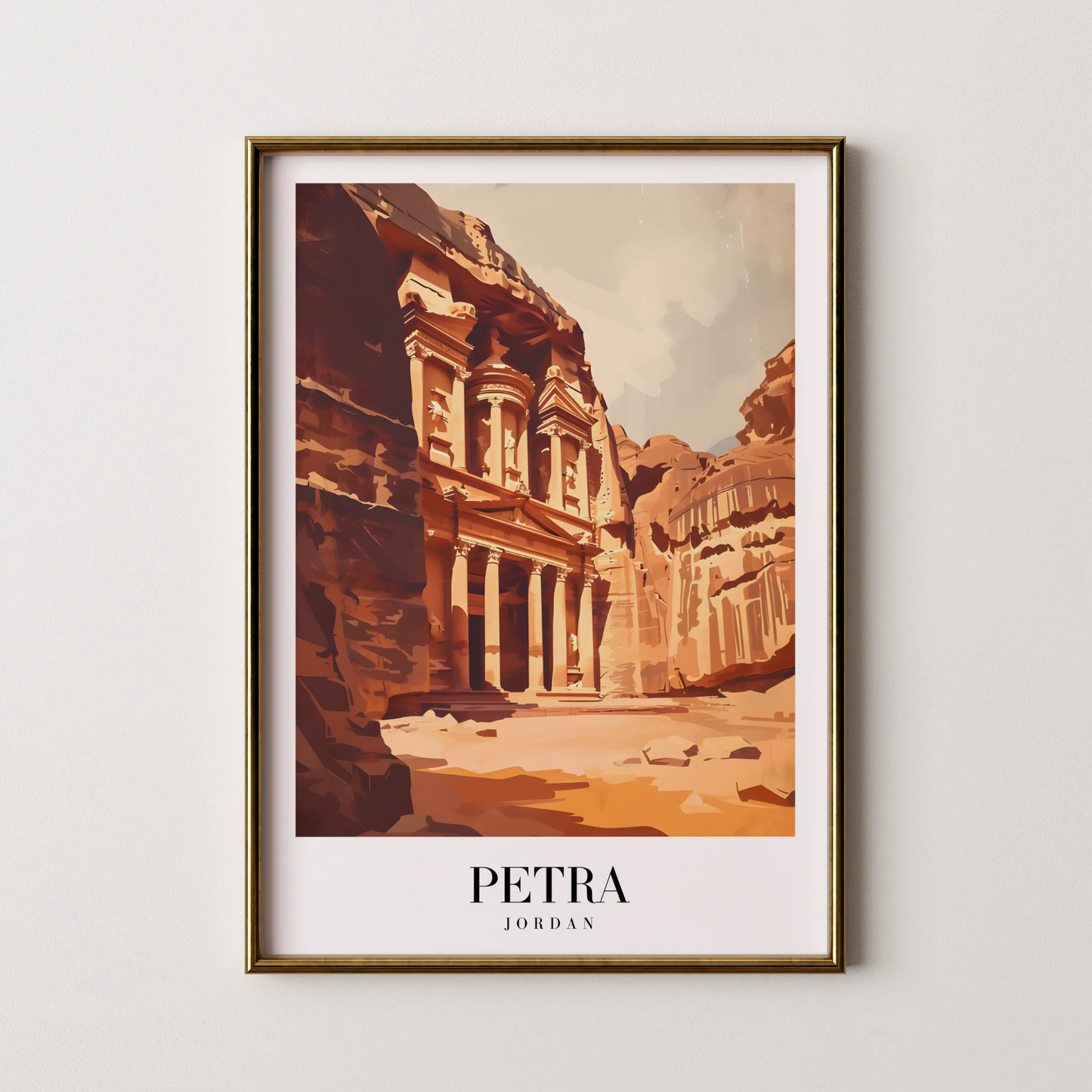 Petra, Jordan, City Prints