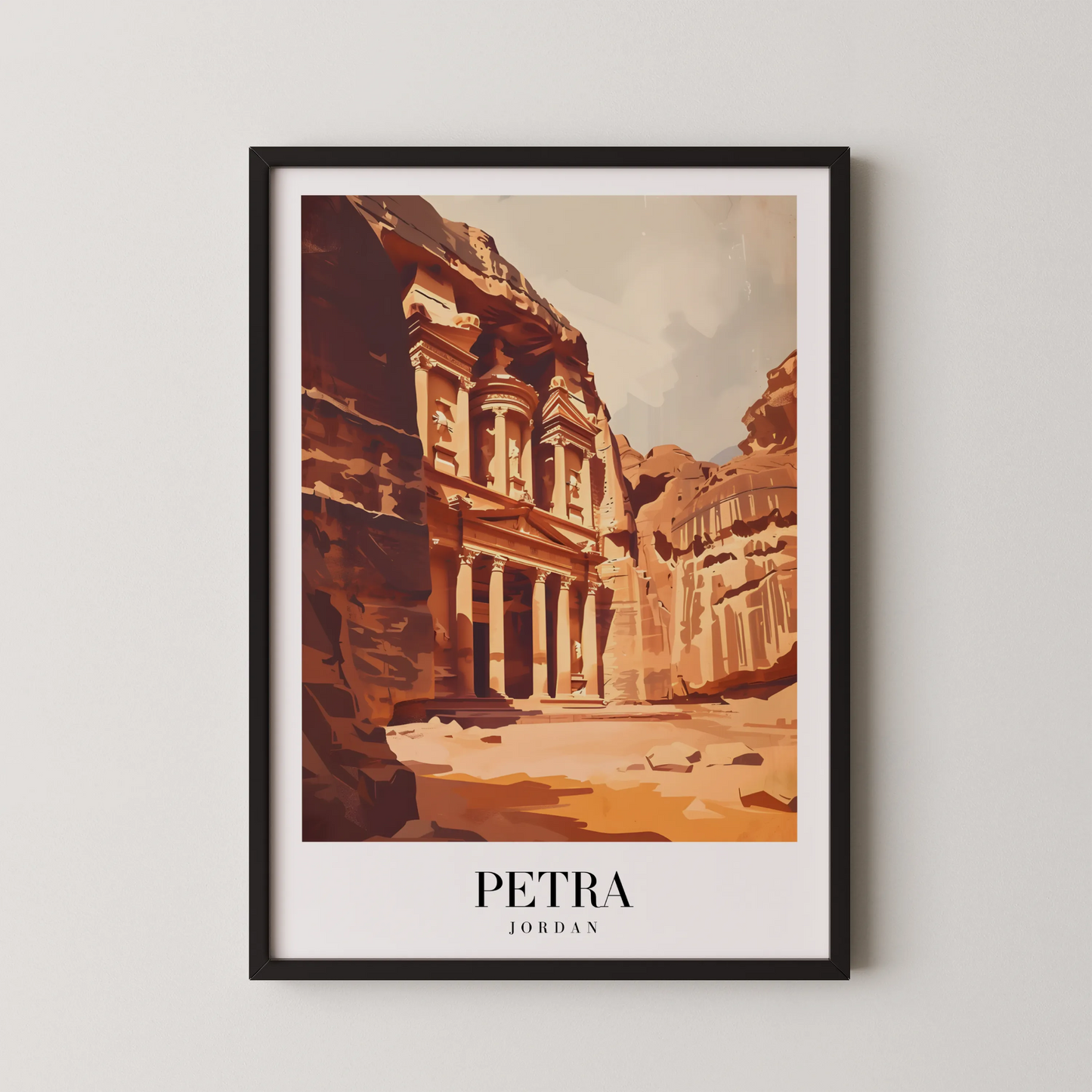 Petra, Jordan, City Prints