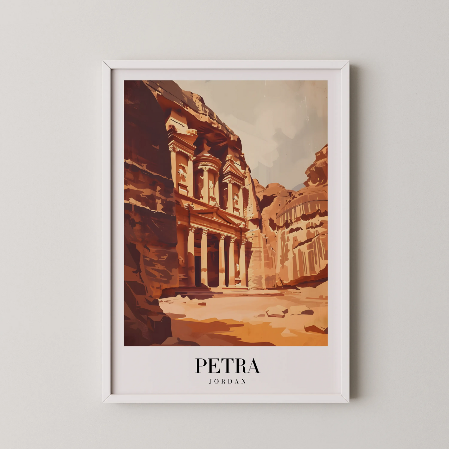 Petra, Jordan, City Prints