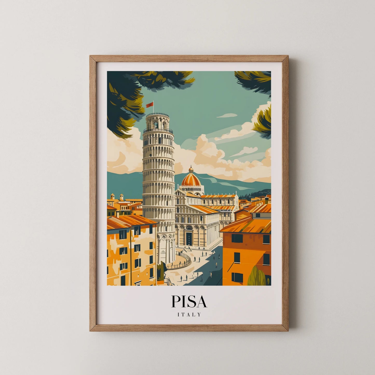 Pisa, Italy, City Prints
