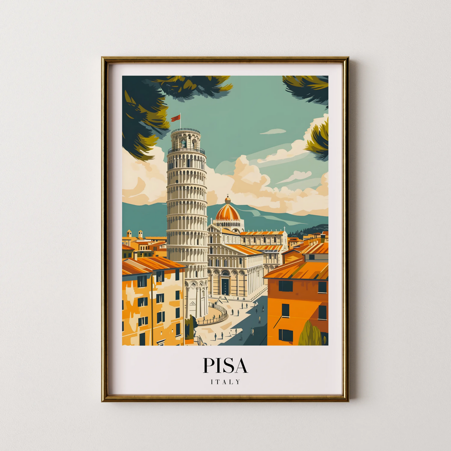 Pisa, Italy, City Prints
