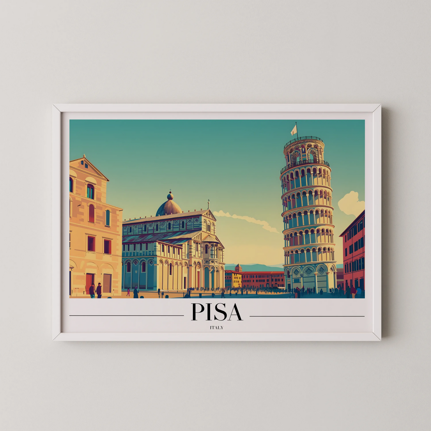 Pisa, Italy, City Prints