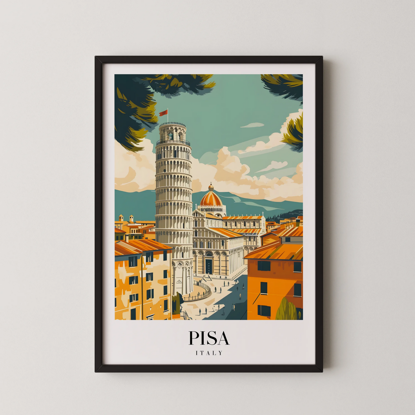 Pisa, Italy, City Prints