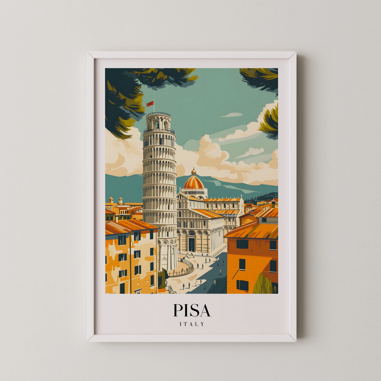 Pisa, Italy, City Prints
