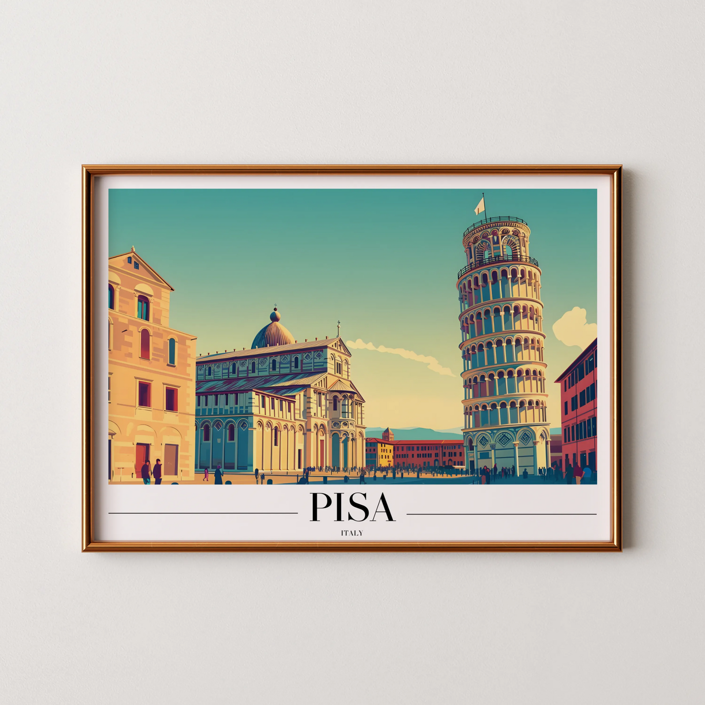 Pisa, Italy, City Prints