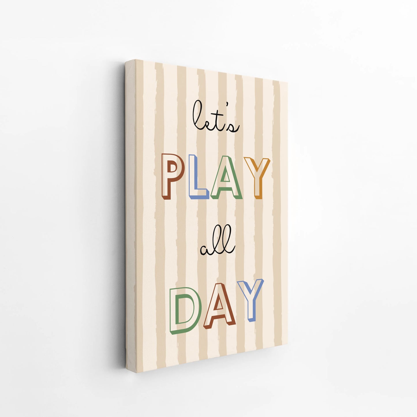 Play all day - Nursery Prints