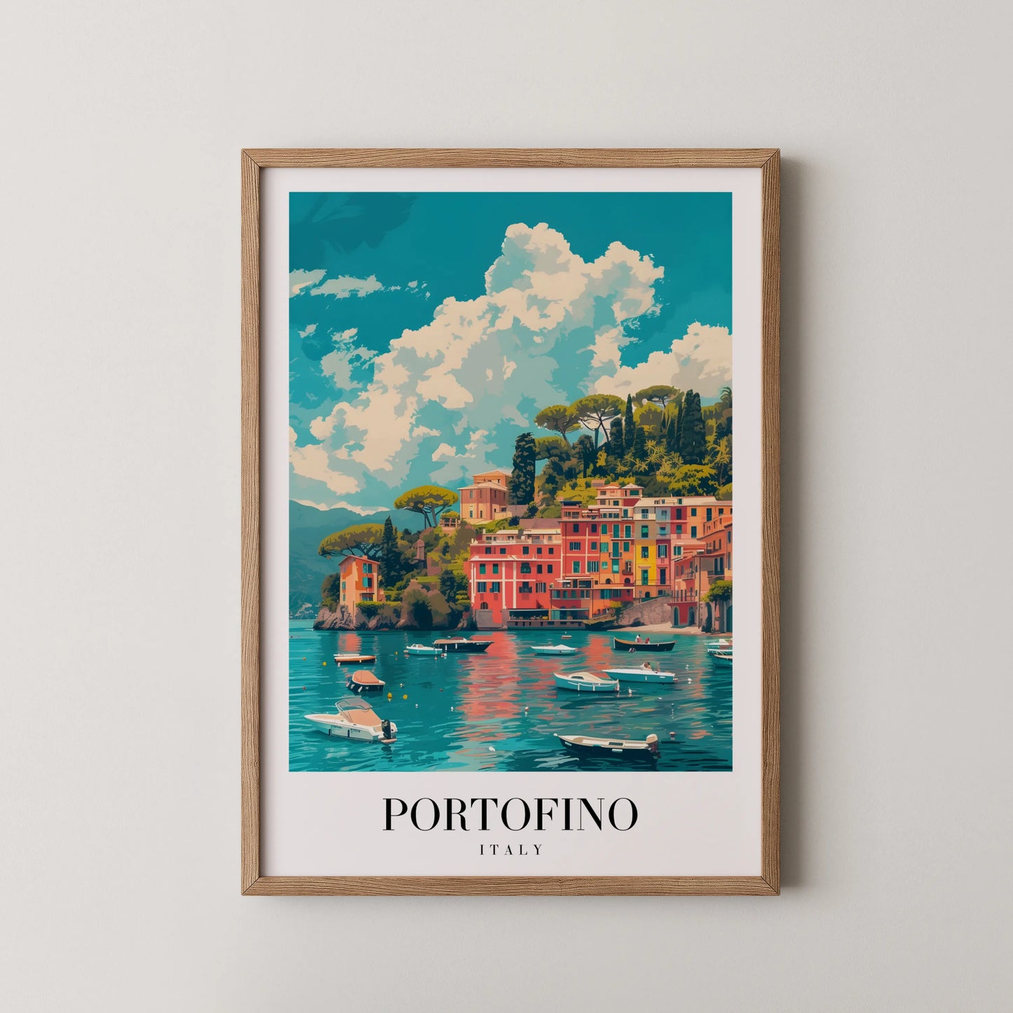 Portofino, Italy, City Prints