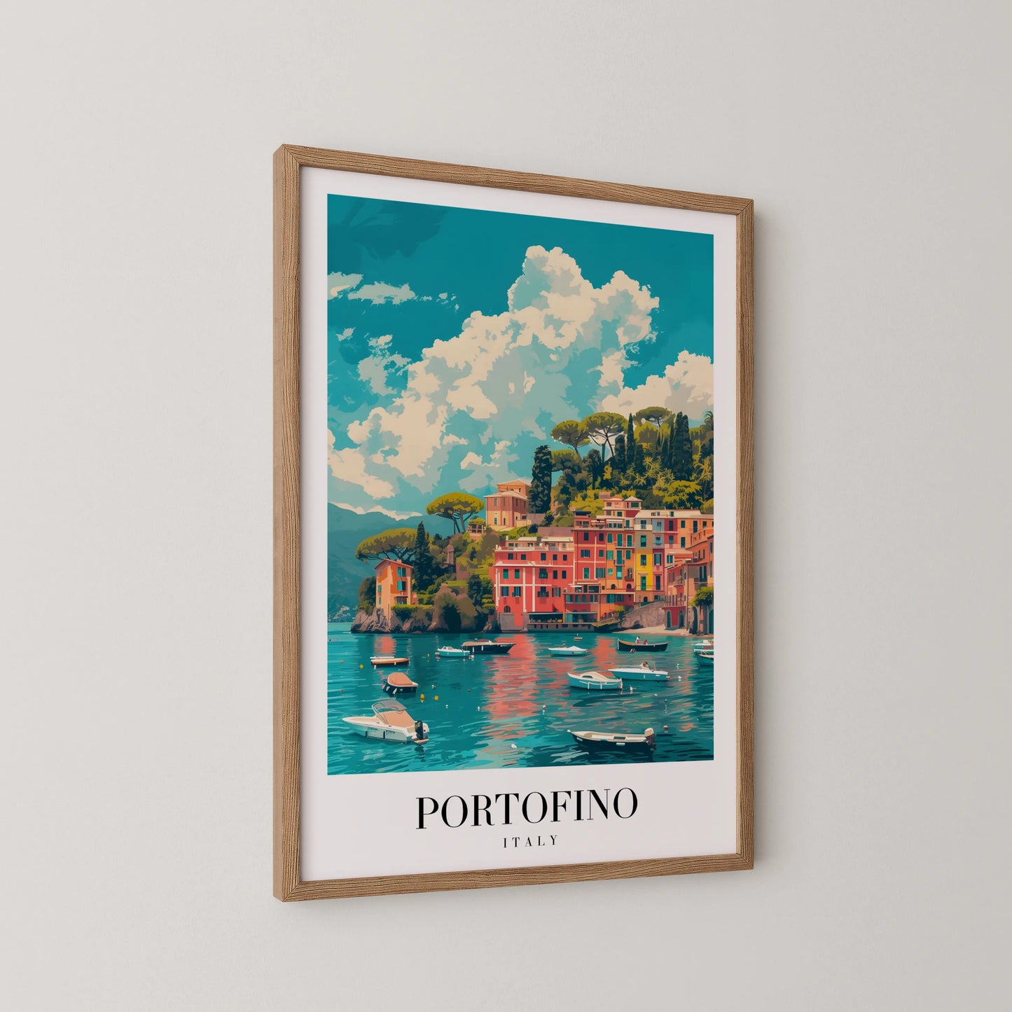Portofino, Italy, City Prints