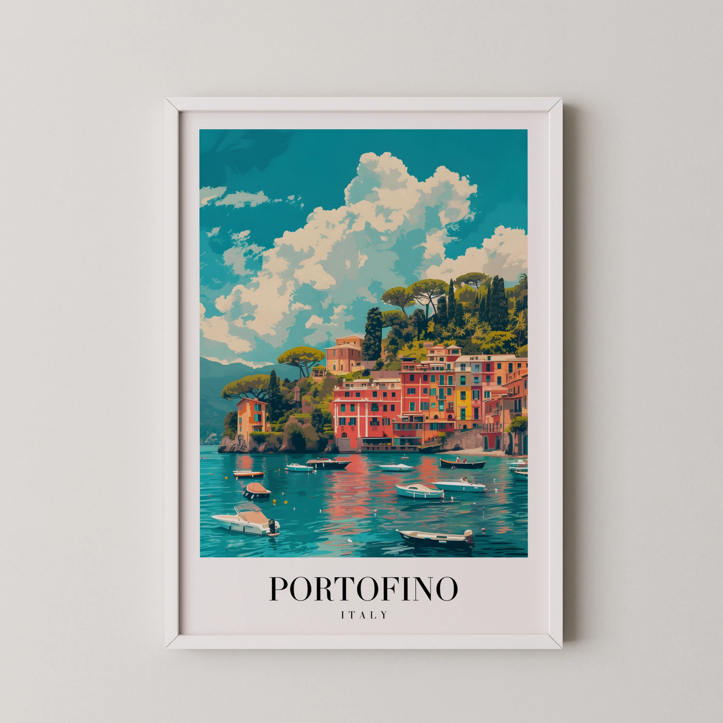 Portofino, Italy, City Prints