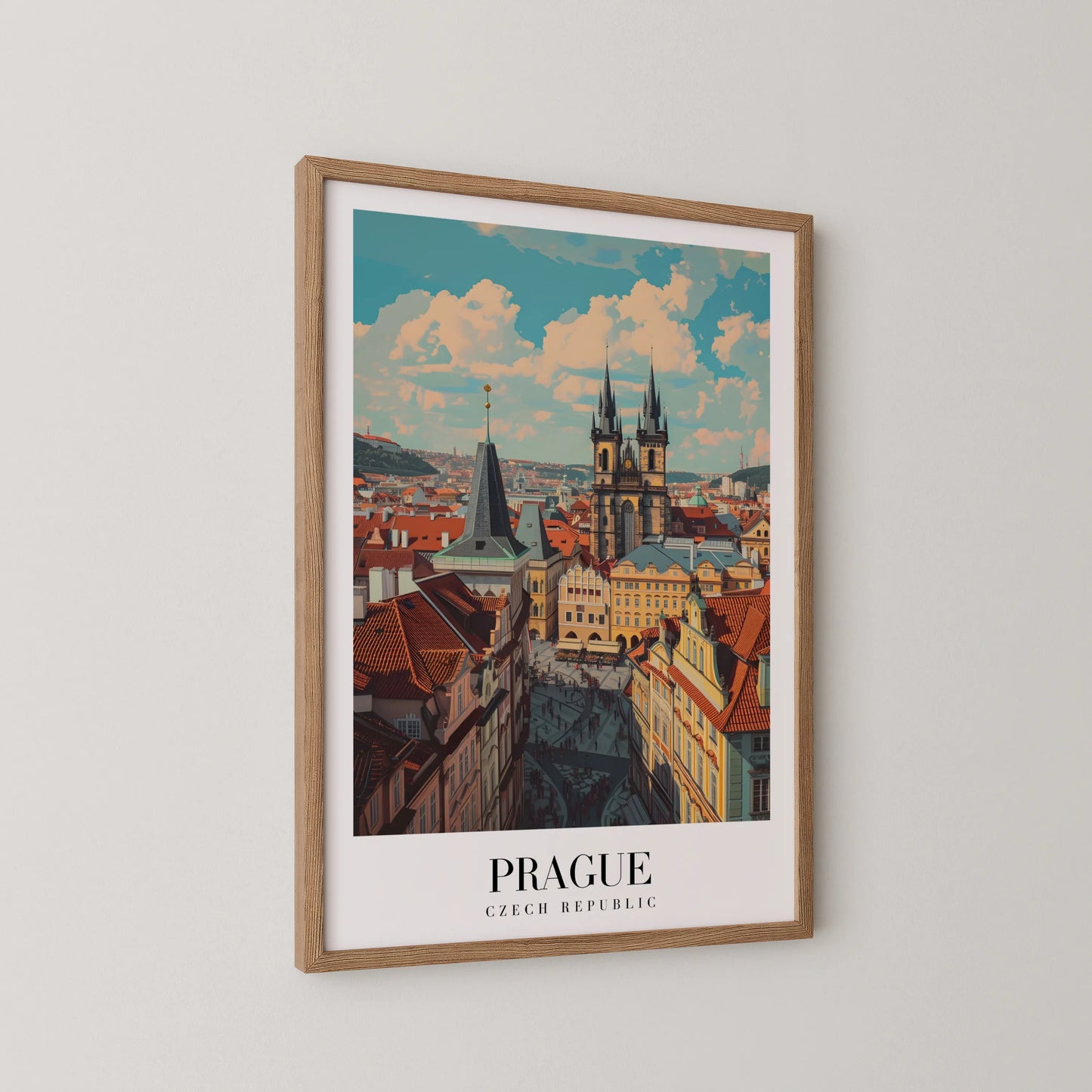 Prague, Czech Republic, City Prints