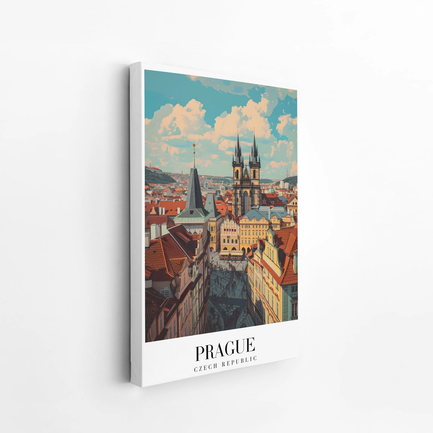 Prague, Czech Republic, City Prints