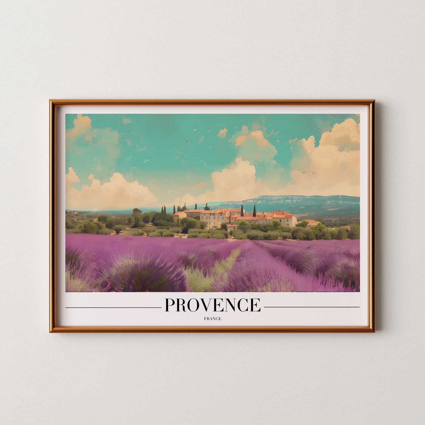 Provence, France, City Print