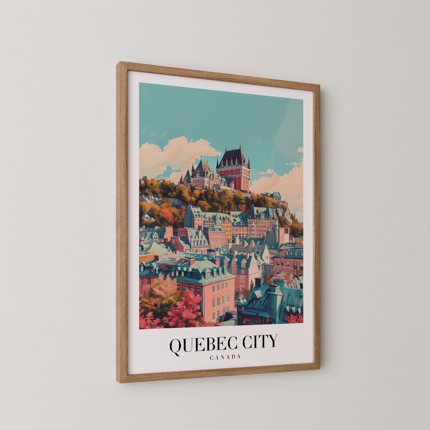 Quebec, Canada, City Prints