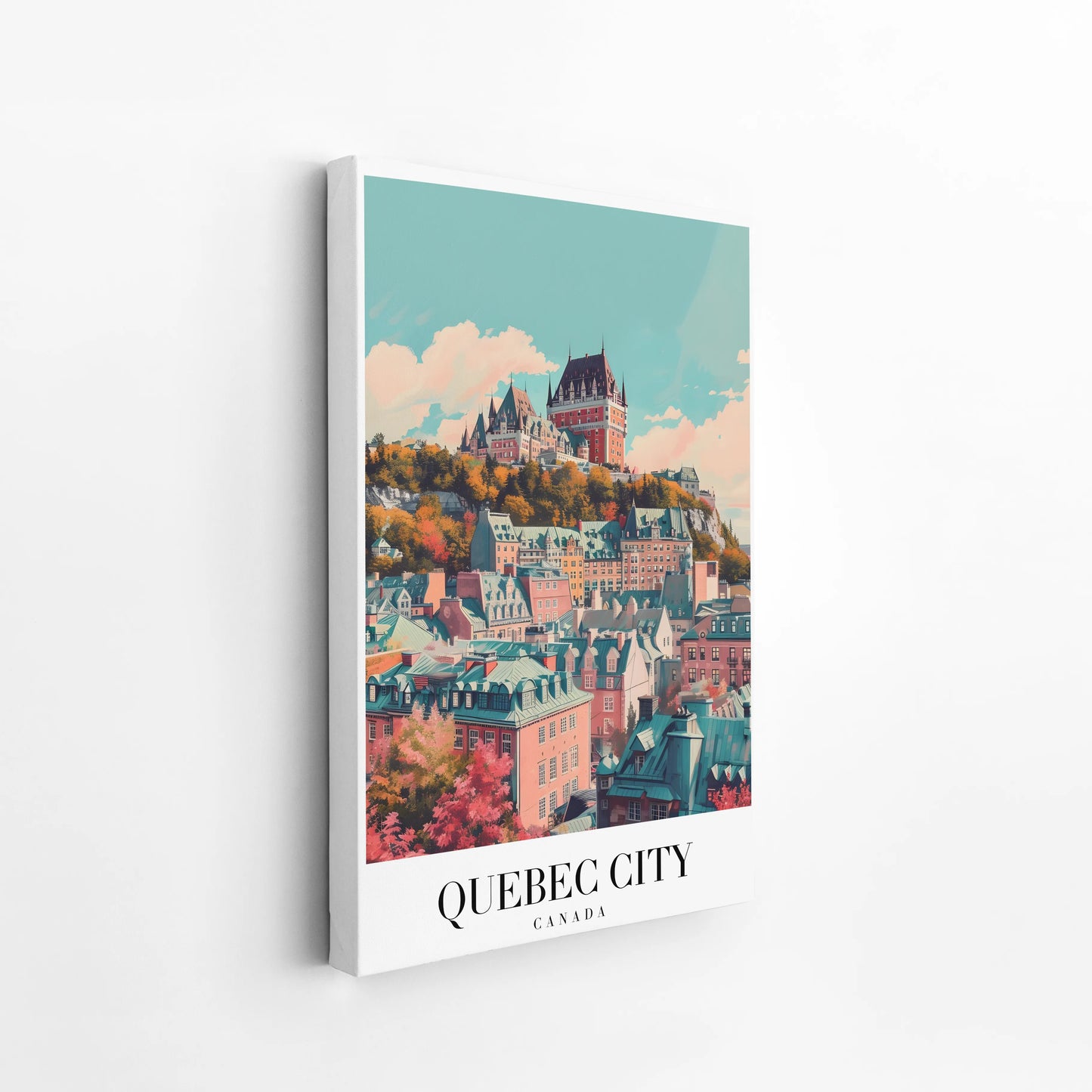 Quebec, Canada, City Prints
