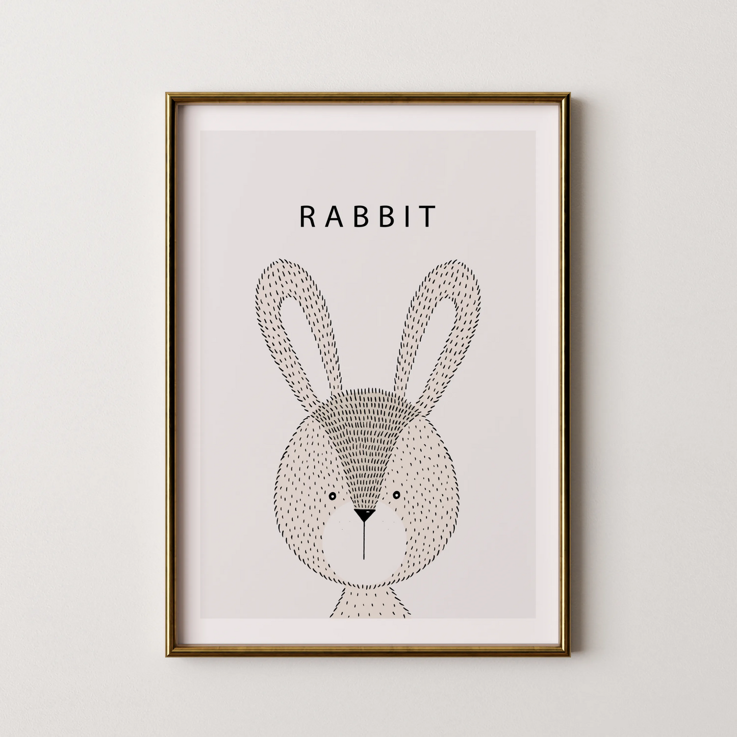 Rabbit - Nursery Prints