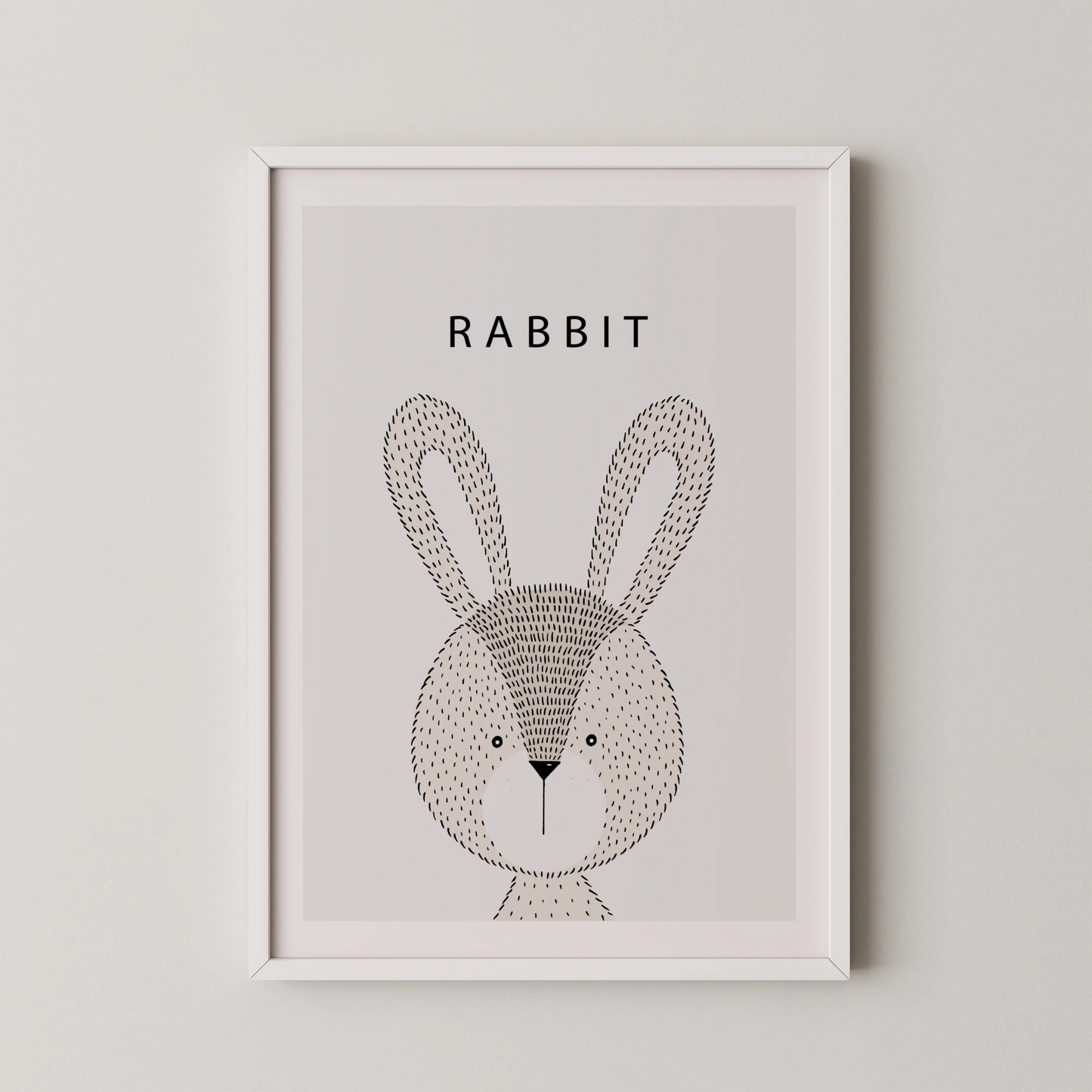 Rabbit - Nursery Prints