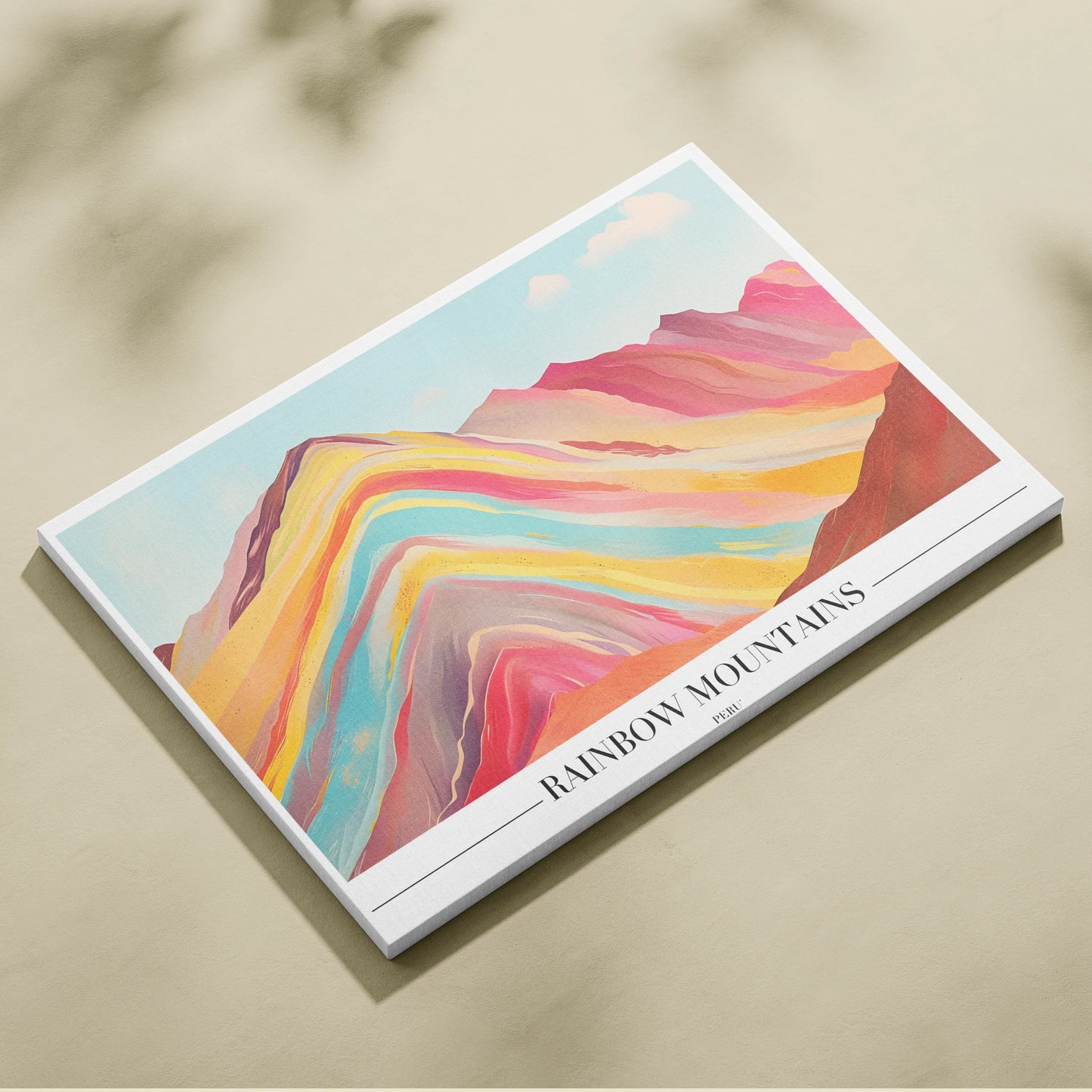 Rainbow Mountains, Peru, City Prints