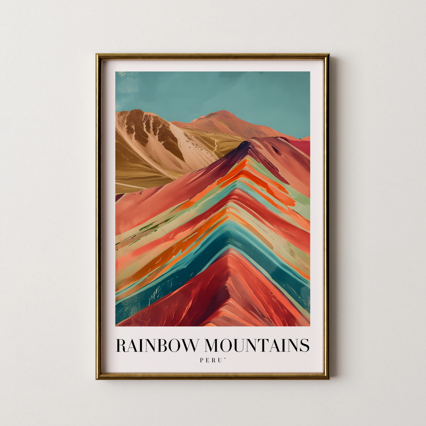 Rio De Janeiro, Brazil, City Print