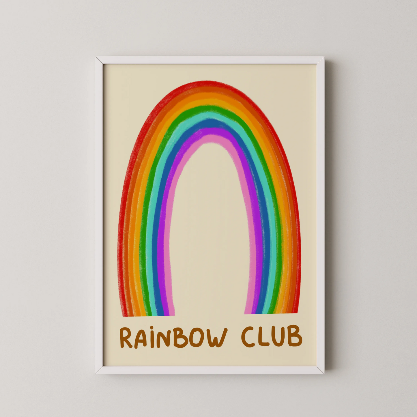 Rainbow club - Nursery Prints