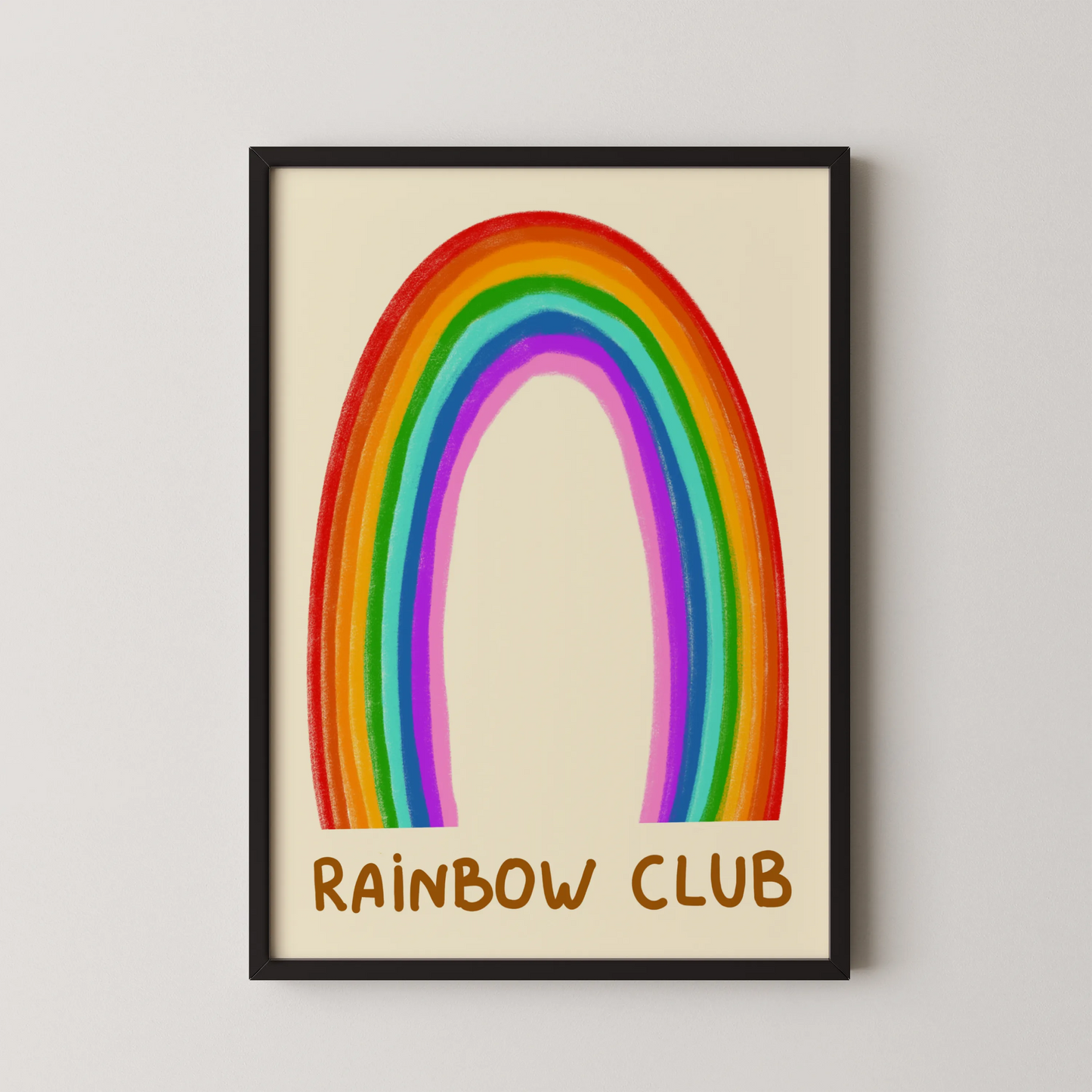 Rainbow club - Nursery Prints