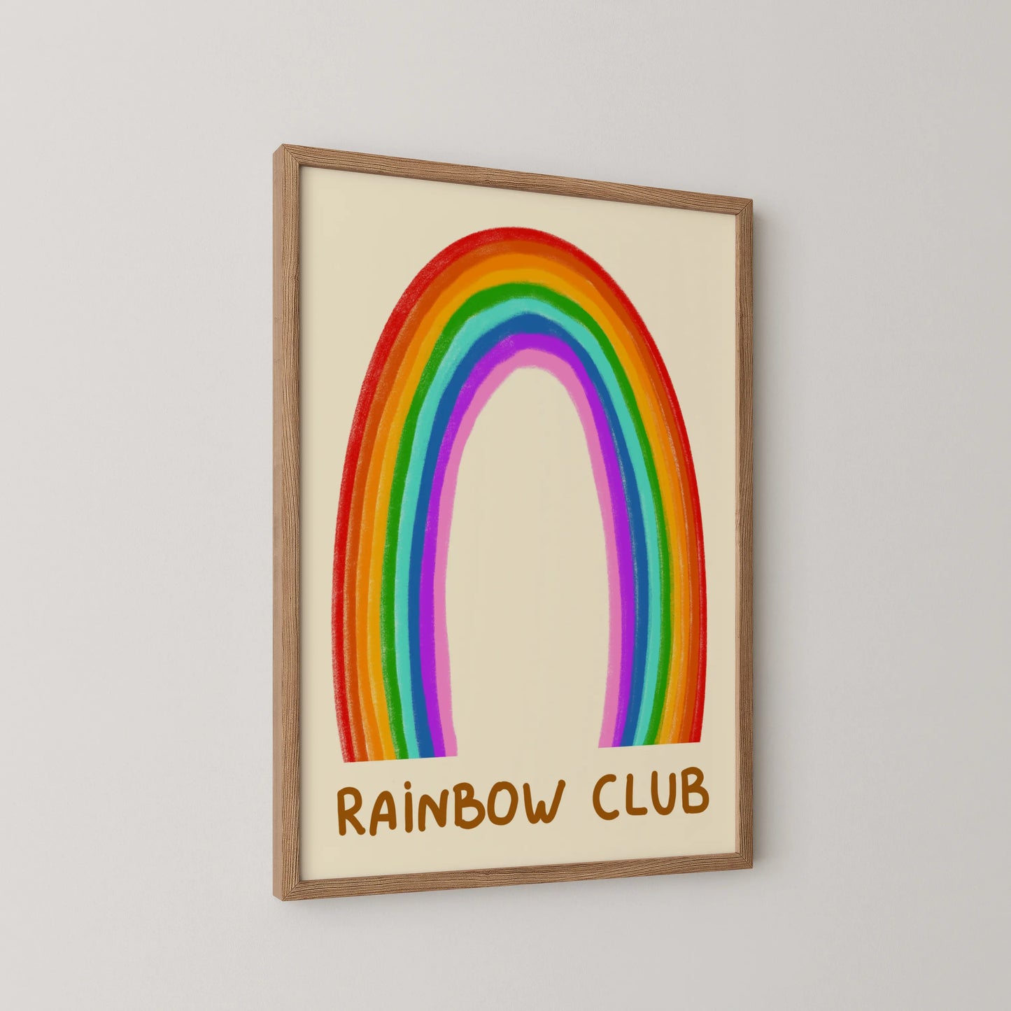 Rainbow club - Nursery Prints