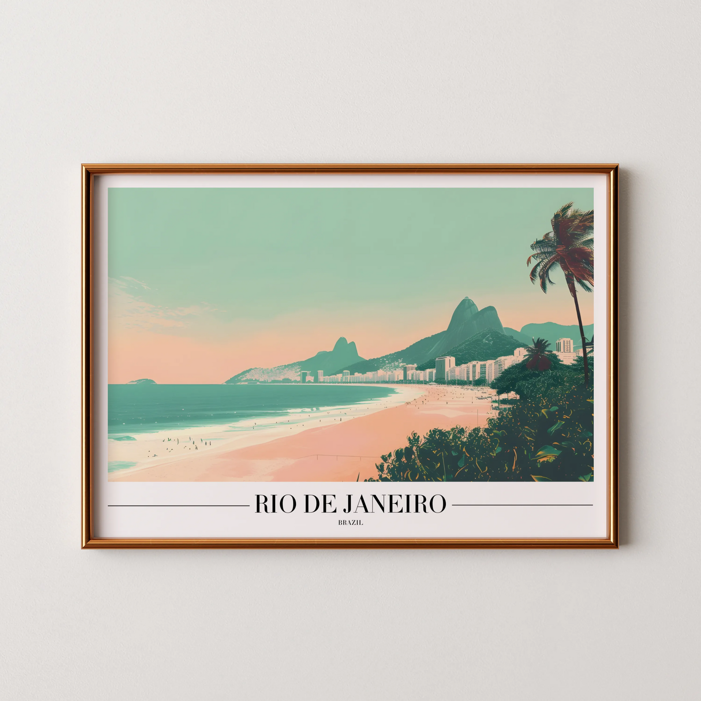 Rio De Janeiro, Brazil, City Prints