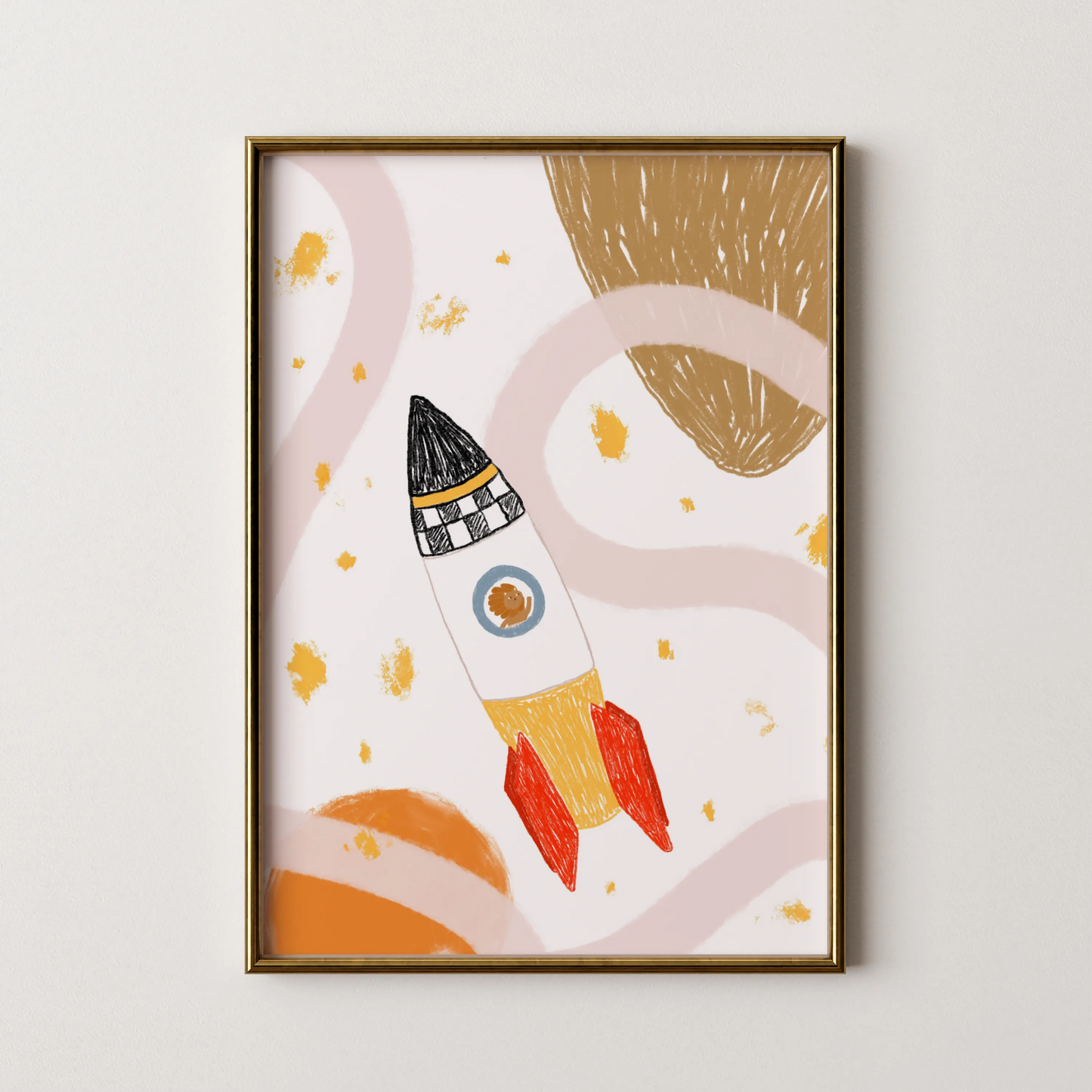 Rocket - Nursery Prints